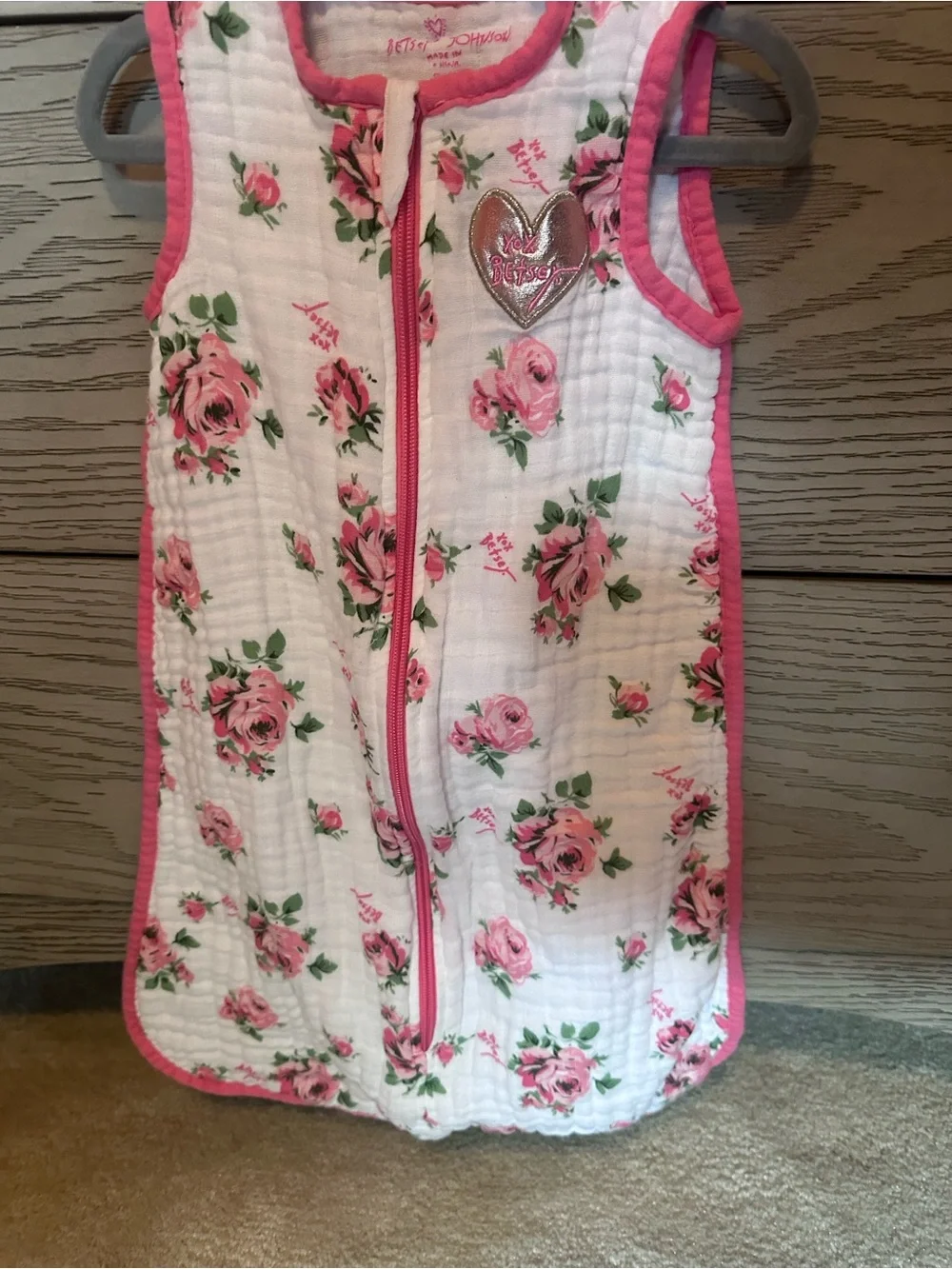 Betsey Johnson sleeveless sleep